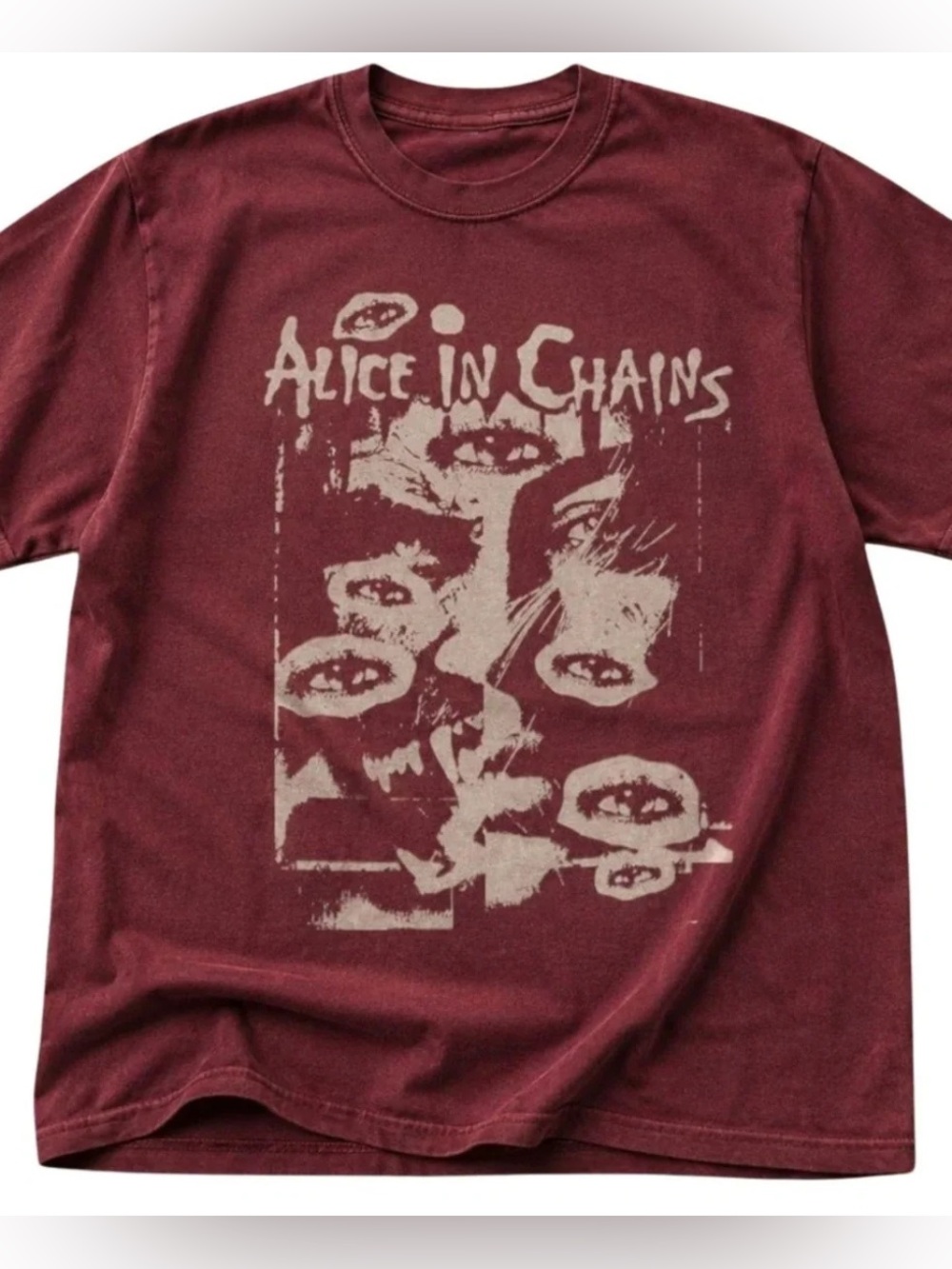 Men's CherryRed Alice In Graphic T-Shirt Style Retro Y2K